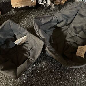 Pampered Chef gray bowl cozy set.           Gently used